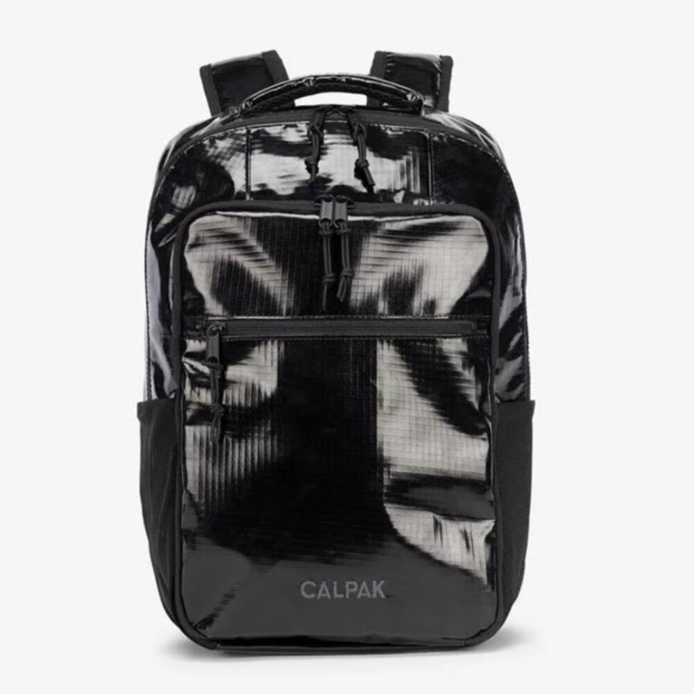 NWT Calpak Terra Laptop Everyday School Backpack Obsidian black